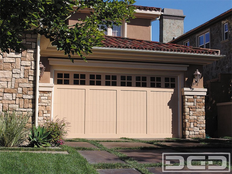 Minimalist Eco Garage Door Colours with Electrical Design