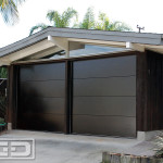 MidCentury Modern Garage Door Design Ideas