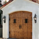 Spanish Colonial Garage Doors - European Architectural Design